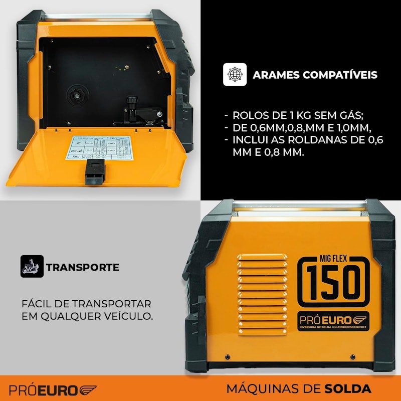 Máquina Solda Mig 150 Flex 5