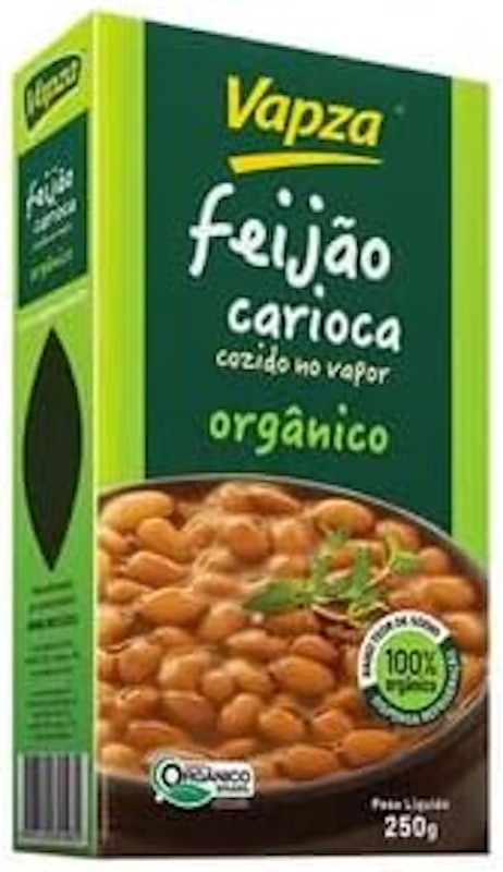 Feijão Carioca Orgânico Vapza 2