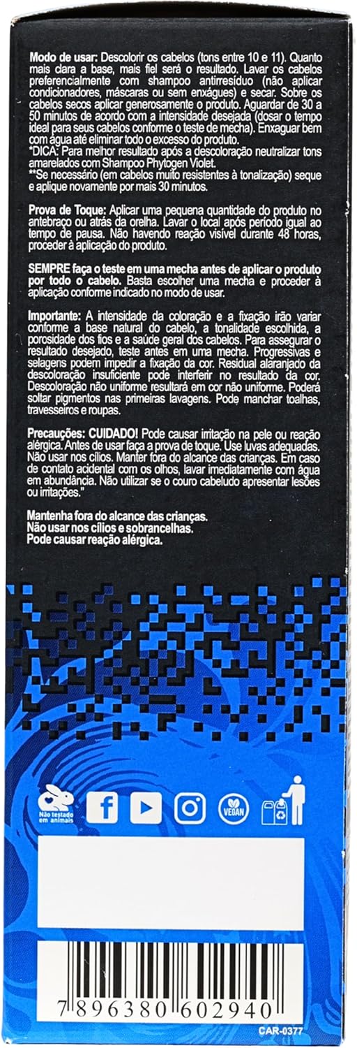 Tonalizante Hard Colors Ecstasy Blue 4