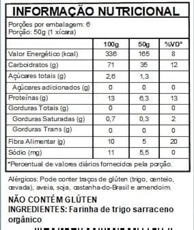 Farinha de Trigo Sarraceno Orgânico 2