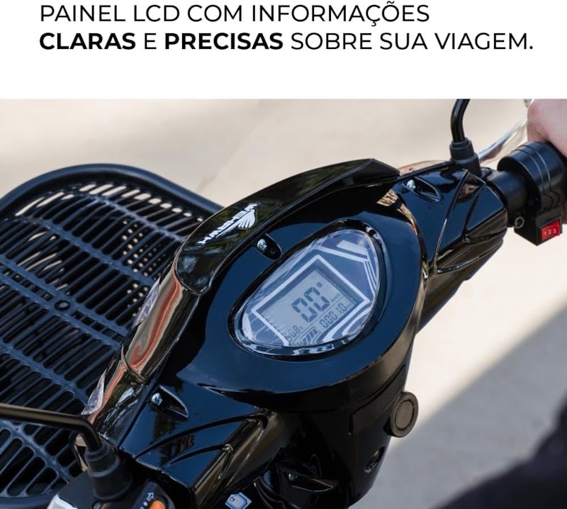 Bicicleta Elétrica Motor 500 W WeHawk HW 03 3