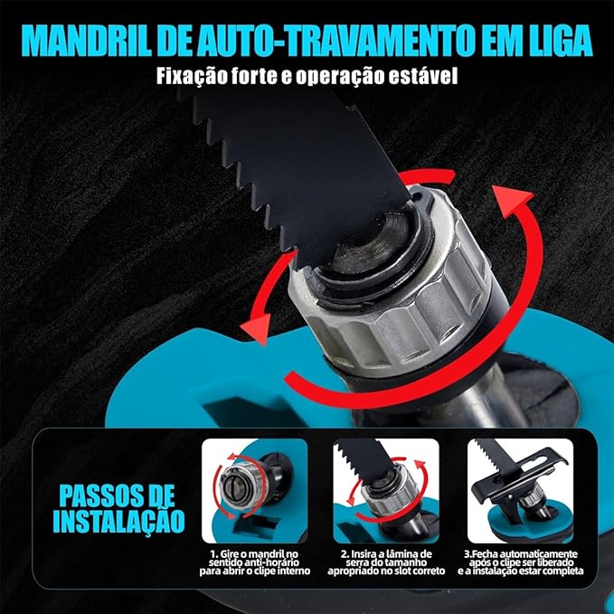 Serra Sabre Portátil Serrão 3
