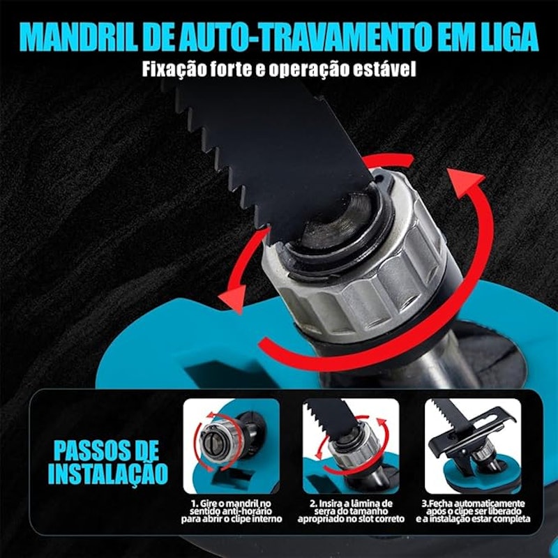 Serra Sabre Portátil Serrão 3