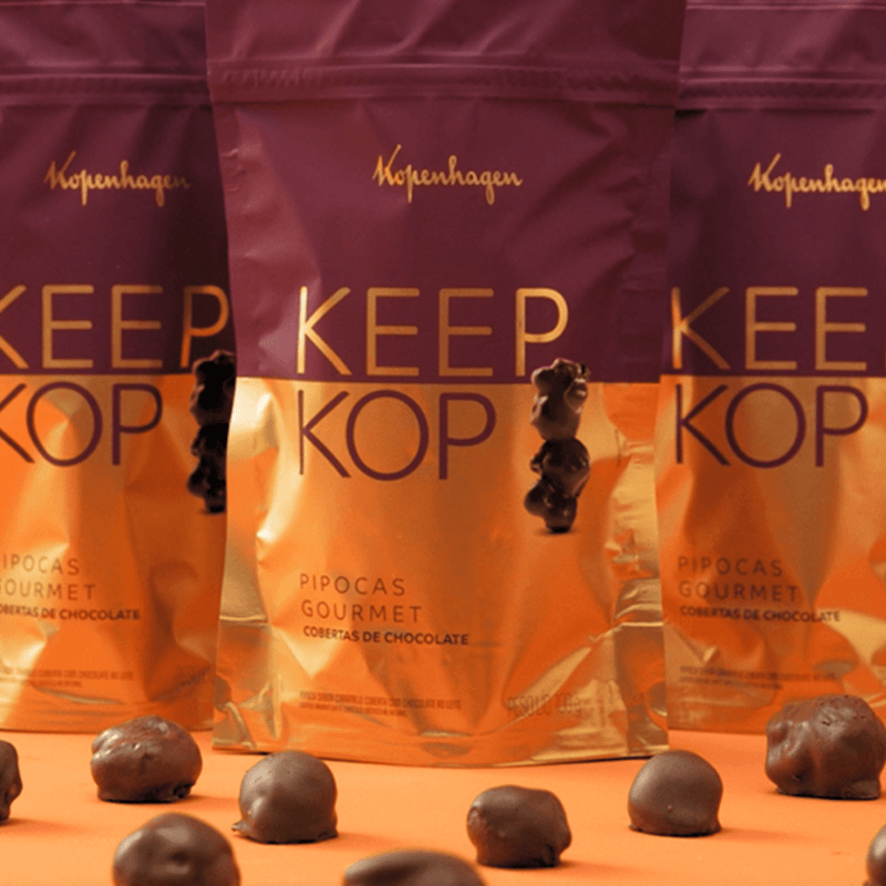Keep Kop Pipoca Gourmet com Cobertura de Chocolate 100 G 3