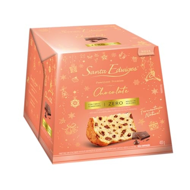 Panettone Zero Açúcar com Gotas de Chocolate 1