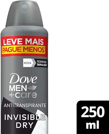 Antitranspirante Aerosol Men+Care Invisible Dry 2