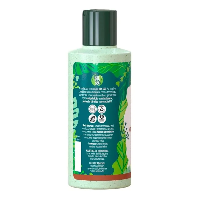 Shampoo Maria Natureza Nutrição Extraordinária 2