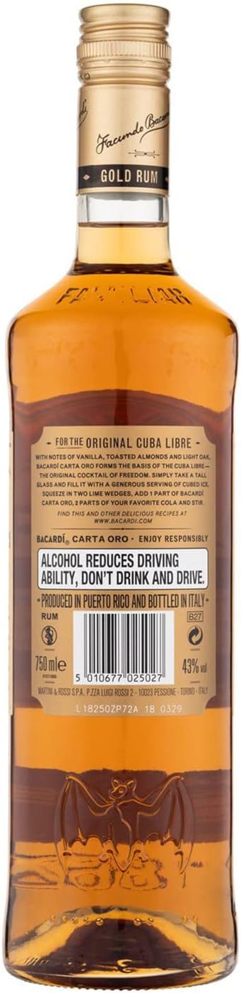 Bacardí Carta Oro 2