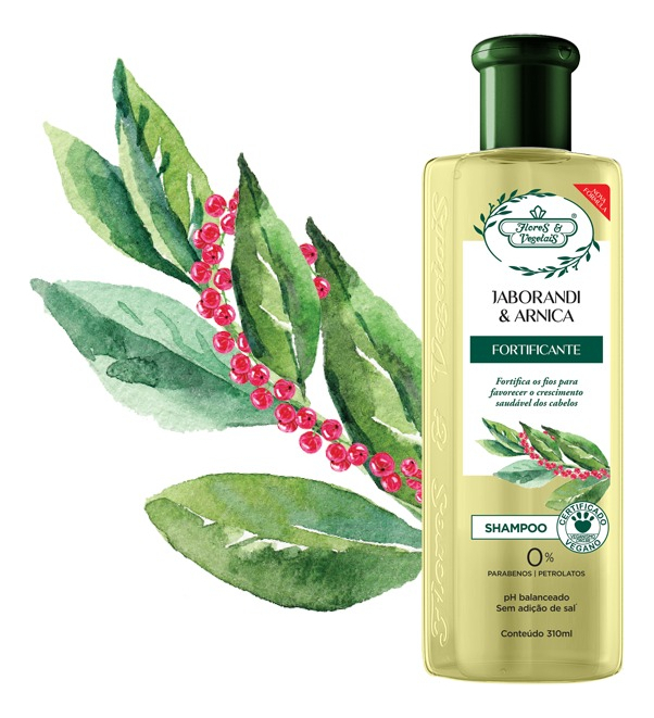 Shampoo Jaborandi & Arnica Fortificante 2