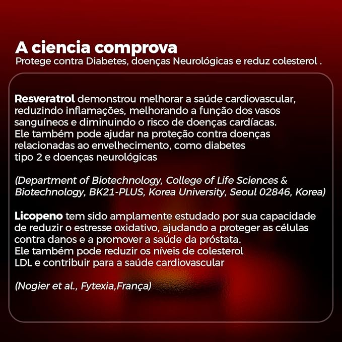 Resveratrol + Licopeno – Super Antioxidante 2