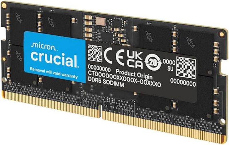 Memória Crucial 32GB DDR5-5600 SODIMM 1