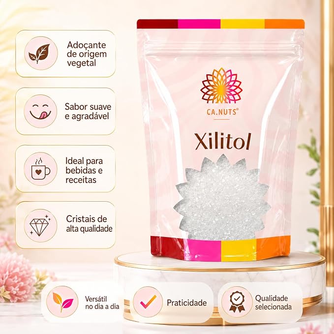 Xilitol Cristal Premium Adoçante Natural 2
