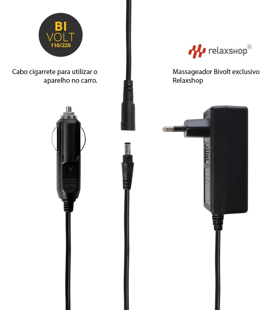 Almofada Massageadora Shiatsu Elétrica 5