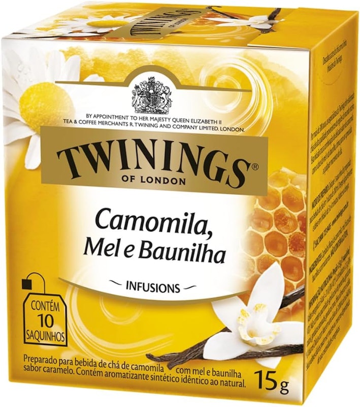 Kit Caixa de Madeira Preta e Chá Twinings 60 Sachês 4