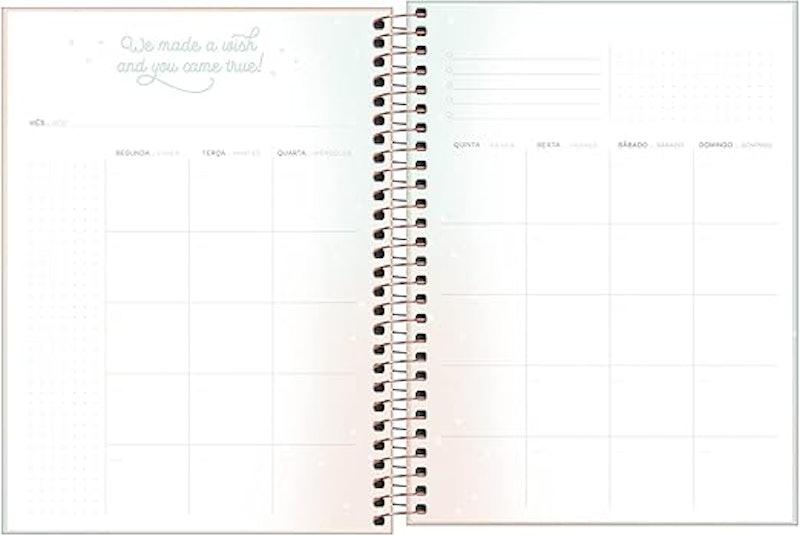 Agenda Espiral Free Pin Mommy M7 3