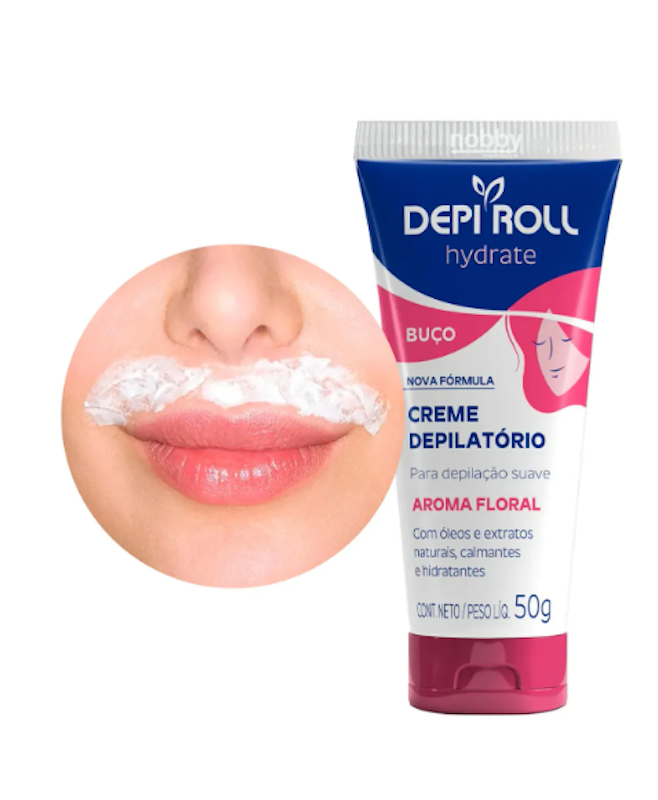 Creme Depilatório Buço Hydrate 2
