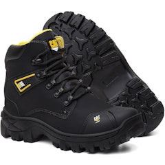 Bota Masculina em Couro para Trabalho Cat Prime