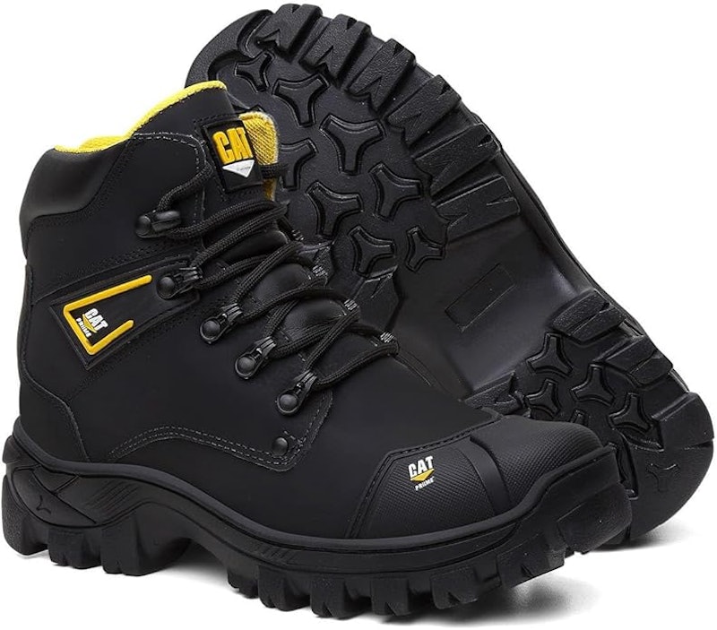 Bota Masculina em Couro para Trabalho Cat Prime 1