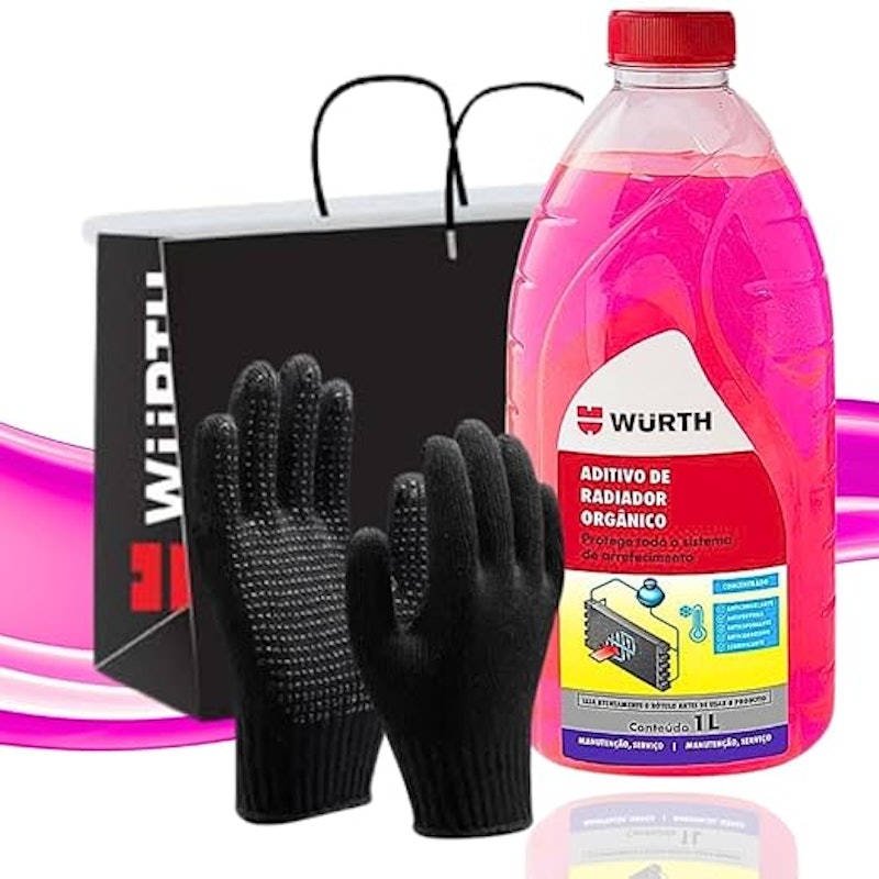 Fluido para Radiador Orgânico Rosa 1 L Pronto para Uso 1
