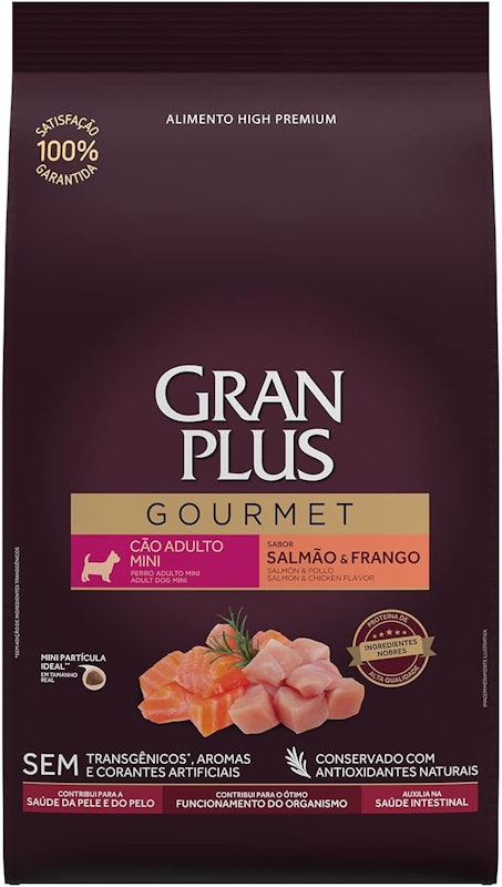 Gourmet Cão Adulto Mini - Salmão & Frango 1