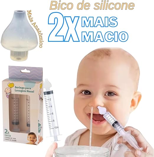 Seringa para Lavagem Nasal com 2 Unidades 3