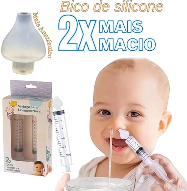 Seringa para Lavagem Nasal com 2 Unidades 3