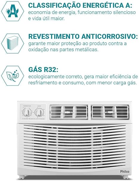 Ar-Condicionado Janela 7500 BTUs Frio (220 V) 4