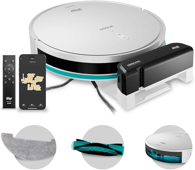 Robô Aspirador de Pó Robot W1000  1