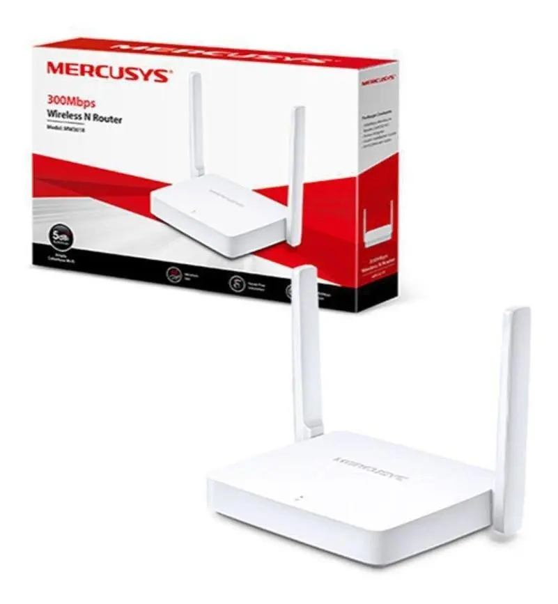 Roteador Wi-Fi 4 Fast Ethernet N 300 Mbps 4
