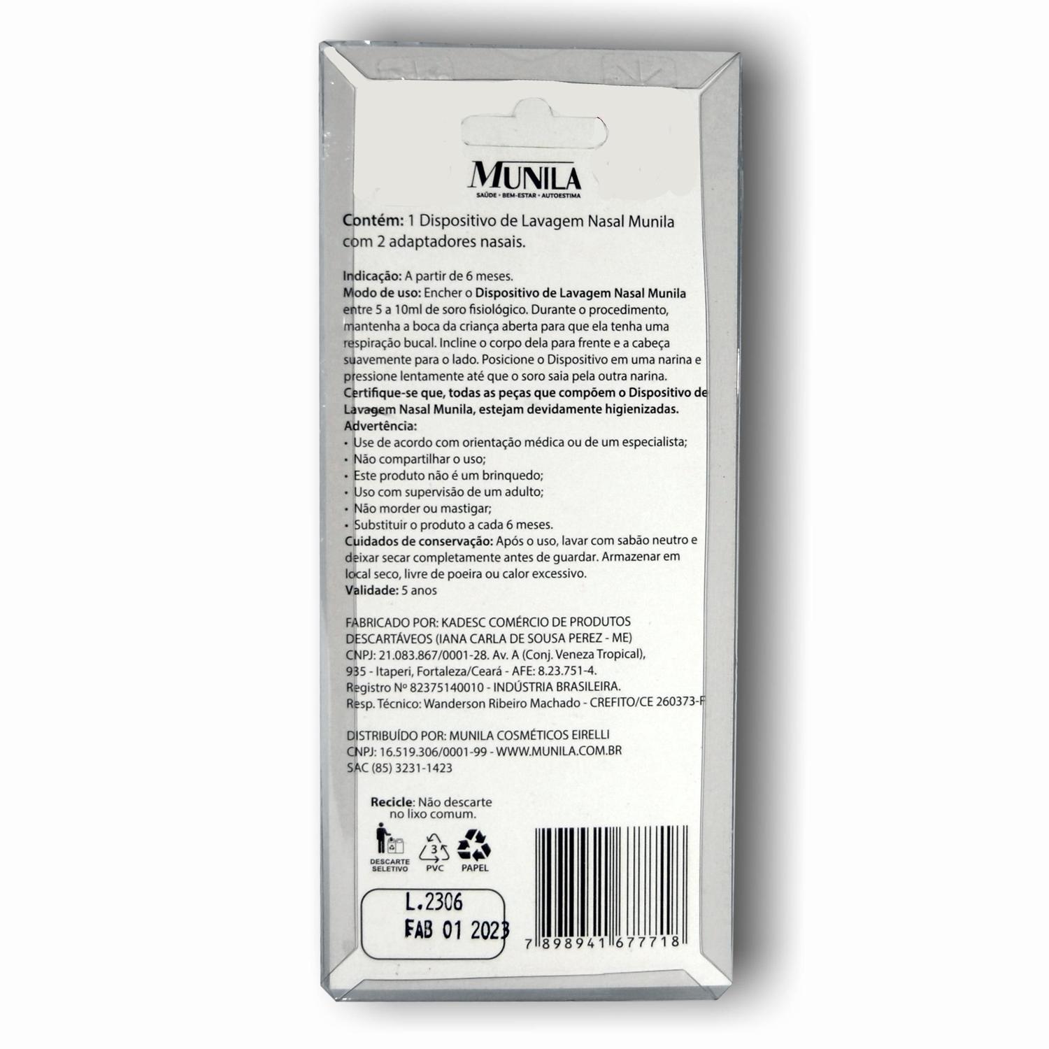 Seringa Nasal Tchau Funga Funga - Munila Kids 2