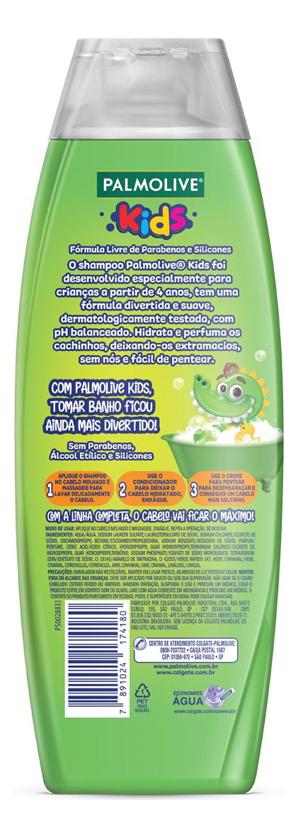 Shampoo Naturals Kids Cabelo Cacheado 2