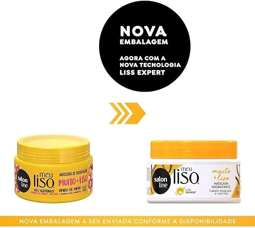 Máscara Hidratante Meu Liso Muito + Liso 4