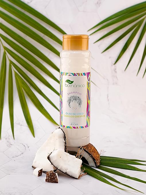 Shampoo Cabelos Crespos Óleo de Coco 1