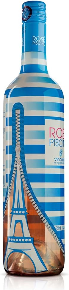 Rose Piscine Stripes Vinho Francês Edição Paris 4