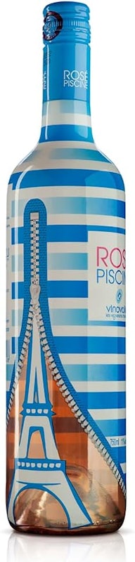 Rose Piscine Stripes Vinho Francês Edição Paris 4