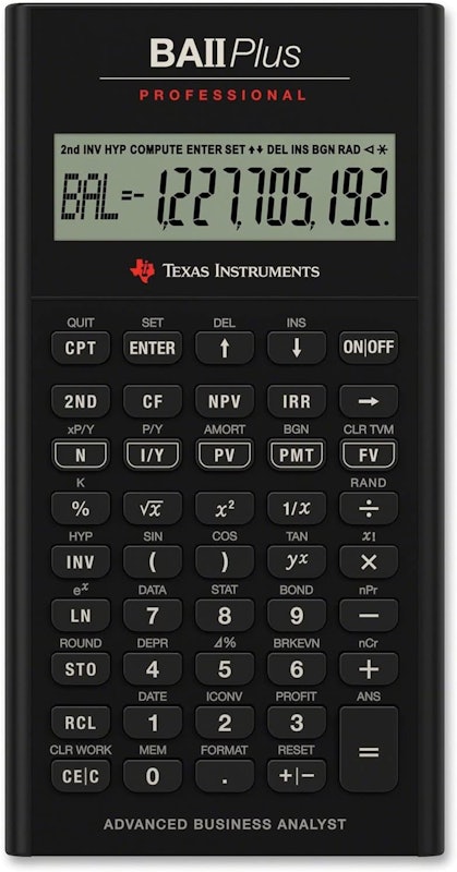 Calculadora Profissional BA II Plus™ 1
