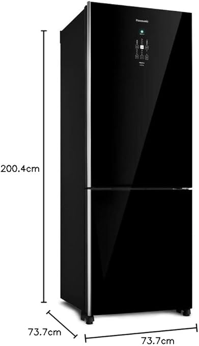 Geladeira Frost Free 480 L A+++ Black Glass 4