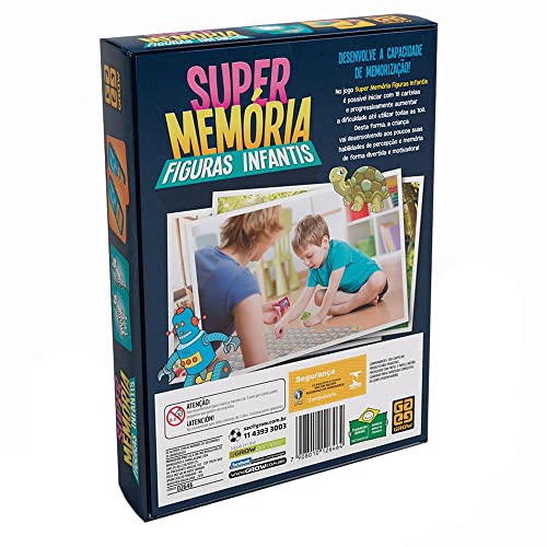 Jogo Supermemória Figuras Infantis 4