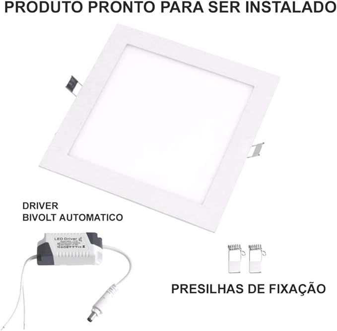 Painel Pop Embutir Quadrado 2