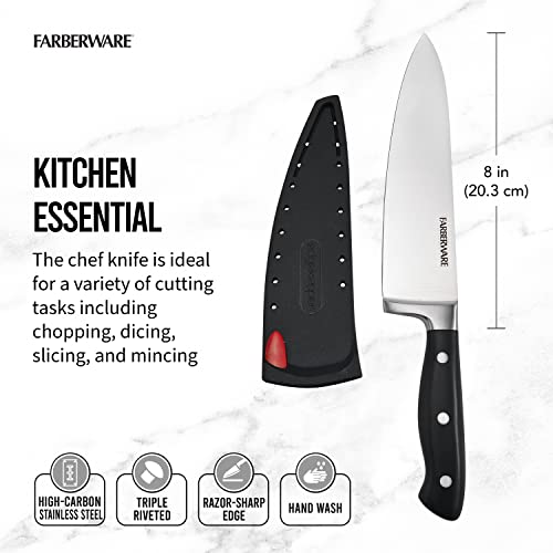 Faca de Chef Farberware Edgekeeper 2