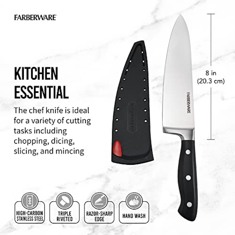 Faca de Chef Farberware Edgekeeper 2