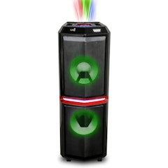 Mini System Portátil com Bluetooth e Bateria Novik Neo Thunder