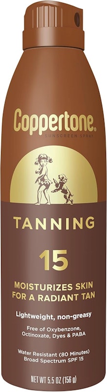 Tanning Dry Oil Sunscreen Continuous Spray SPF 15 1