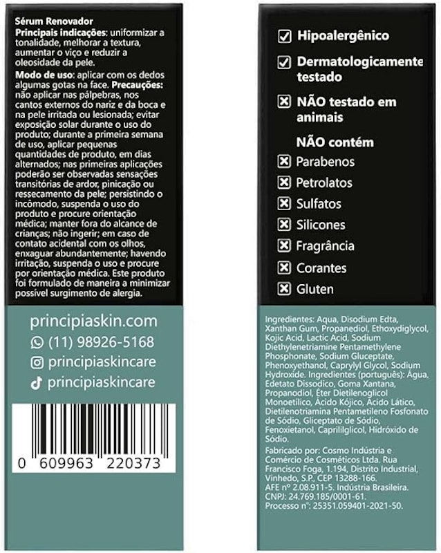 Sérum Facial Ácido Lático + Kójico 3