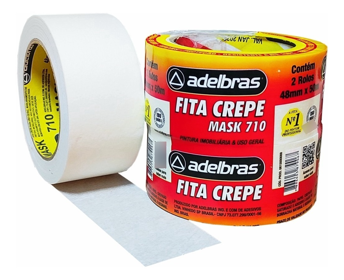 Top 10 Melhores Fitas Crepe em 2026 (3M, Adelbras e mais) 4