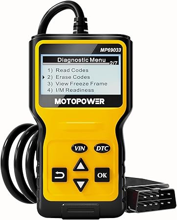 Leitor Universal de Códigos de Falha do Motor Motopower 1