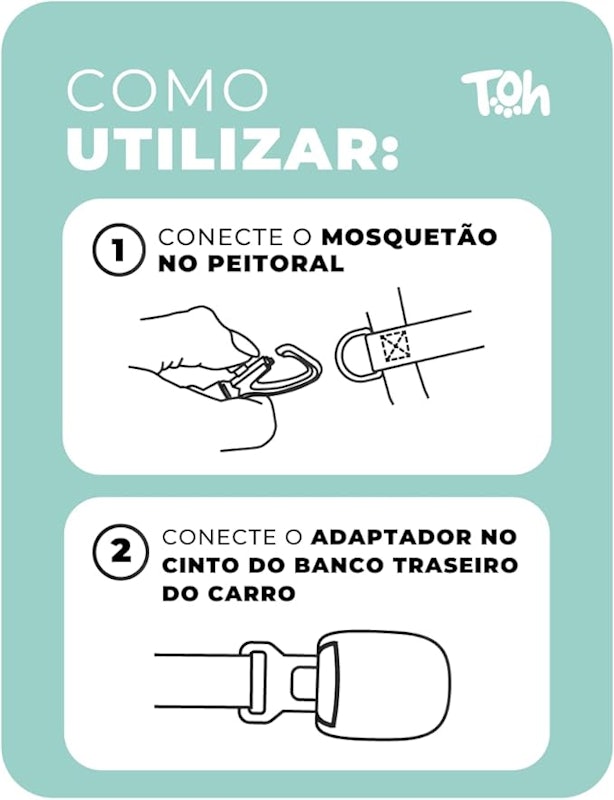 Adaptador Cinto de Segurança U Fiji 4