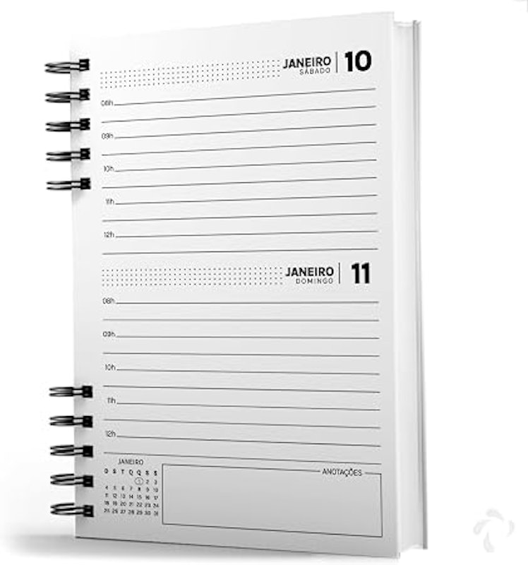Agenda 2026 Capa Dura Negócios e Organização Pessoal 3