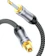 VANAUX Cabo de Áudio Óptico Digital de Toslink para Mini Toslink 1