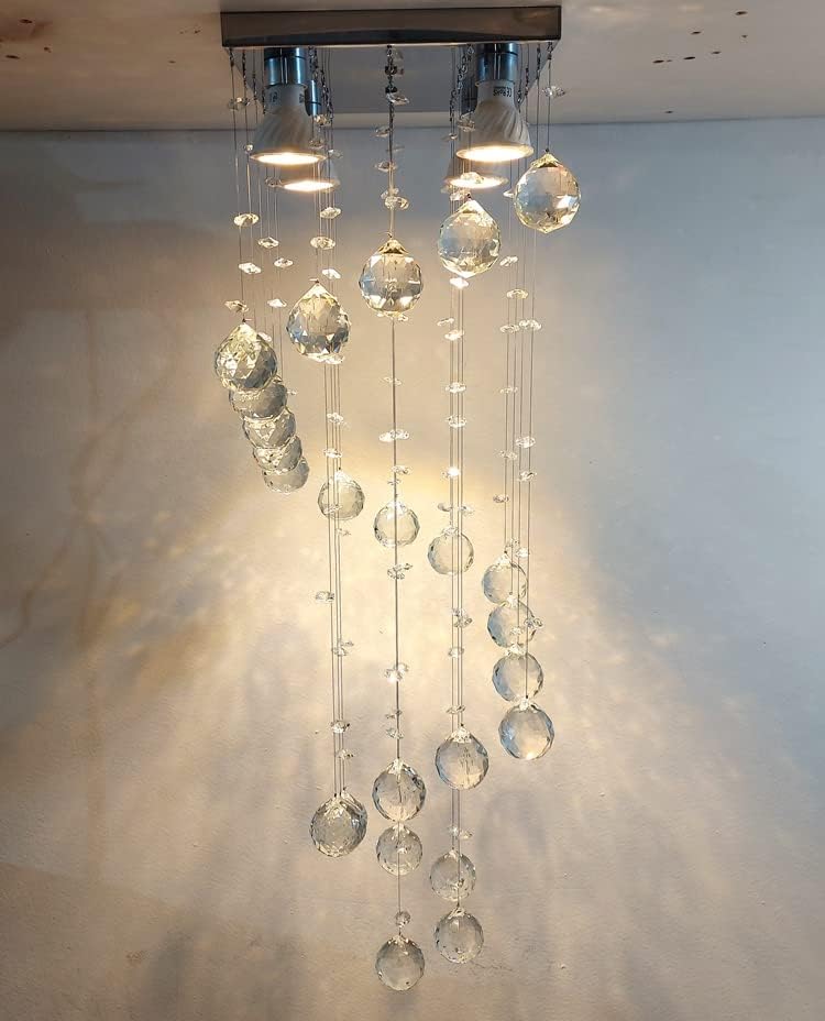 Lustre Espiral de Cristal 3